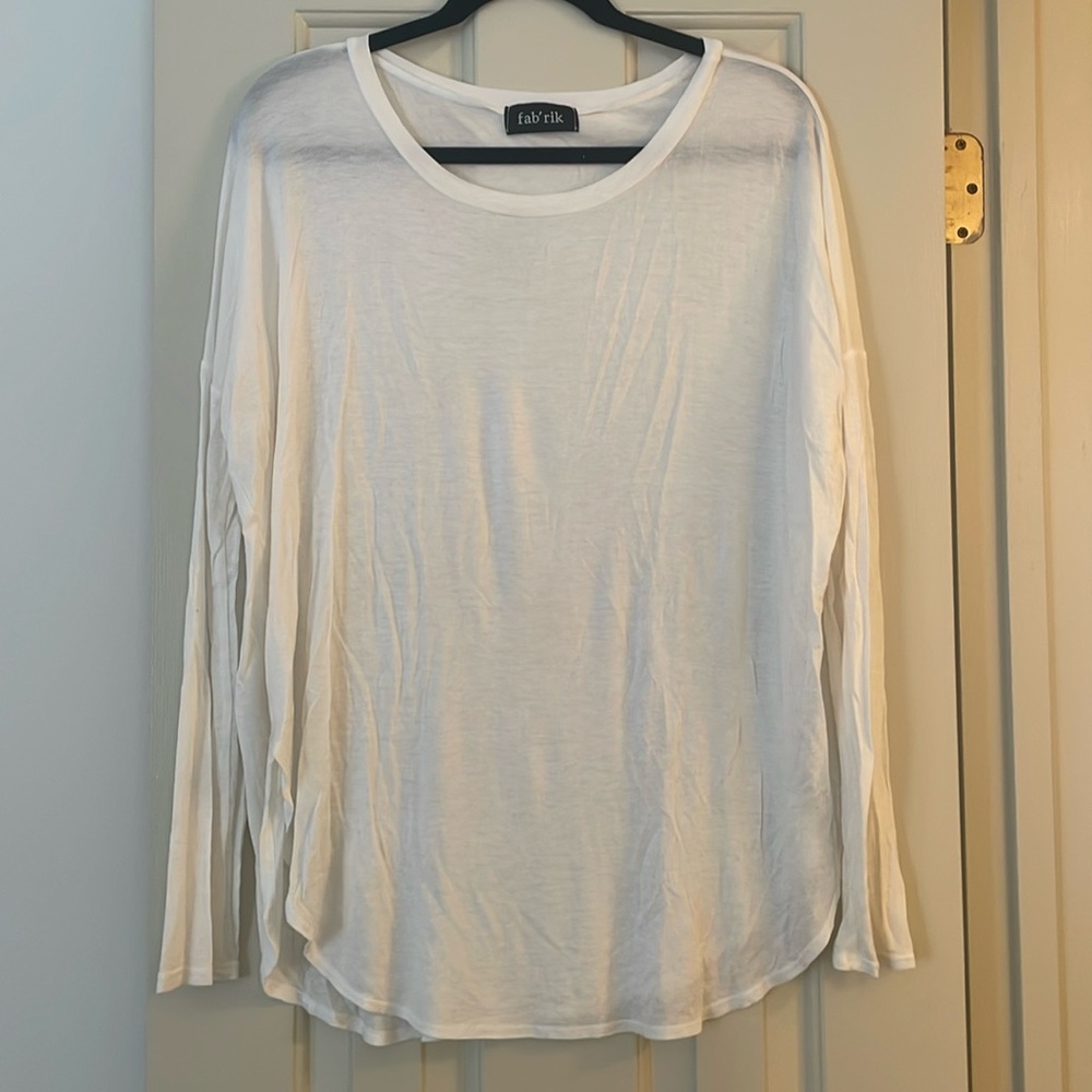 Oversized Long-Sleeve T-Shirt